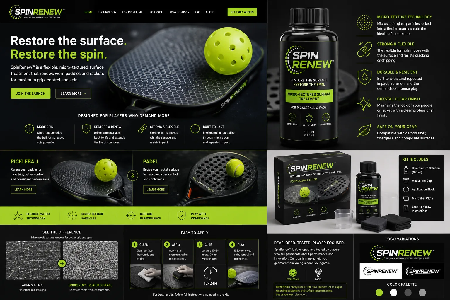 SpinRenew brand concept